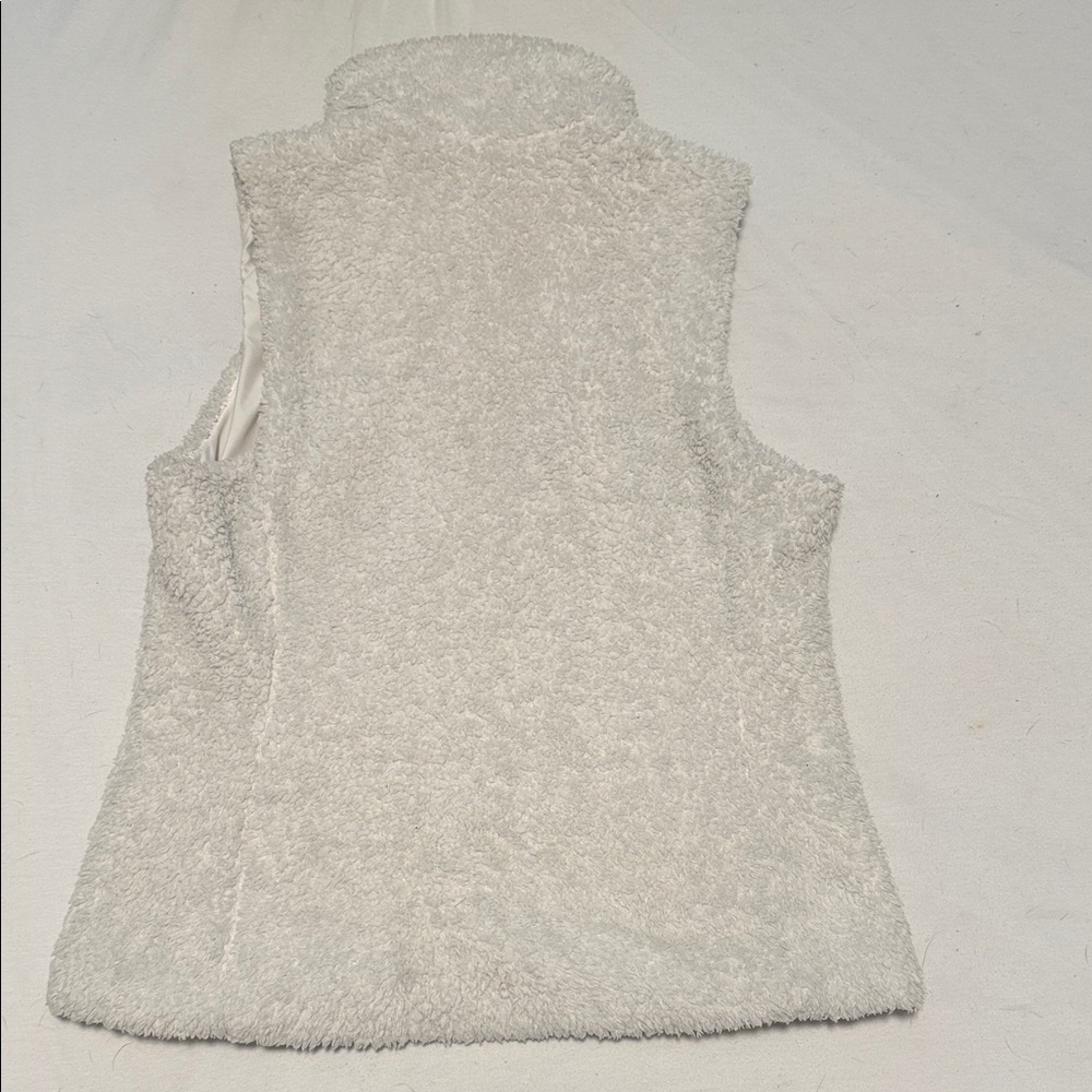 Patagonia Cream Fleece Vest - Size S - Picture 2 of 3